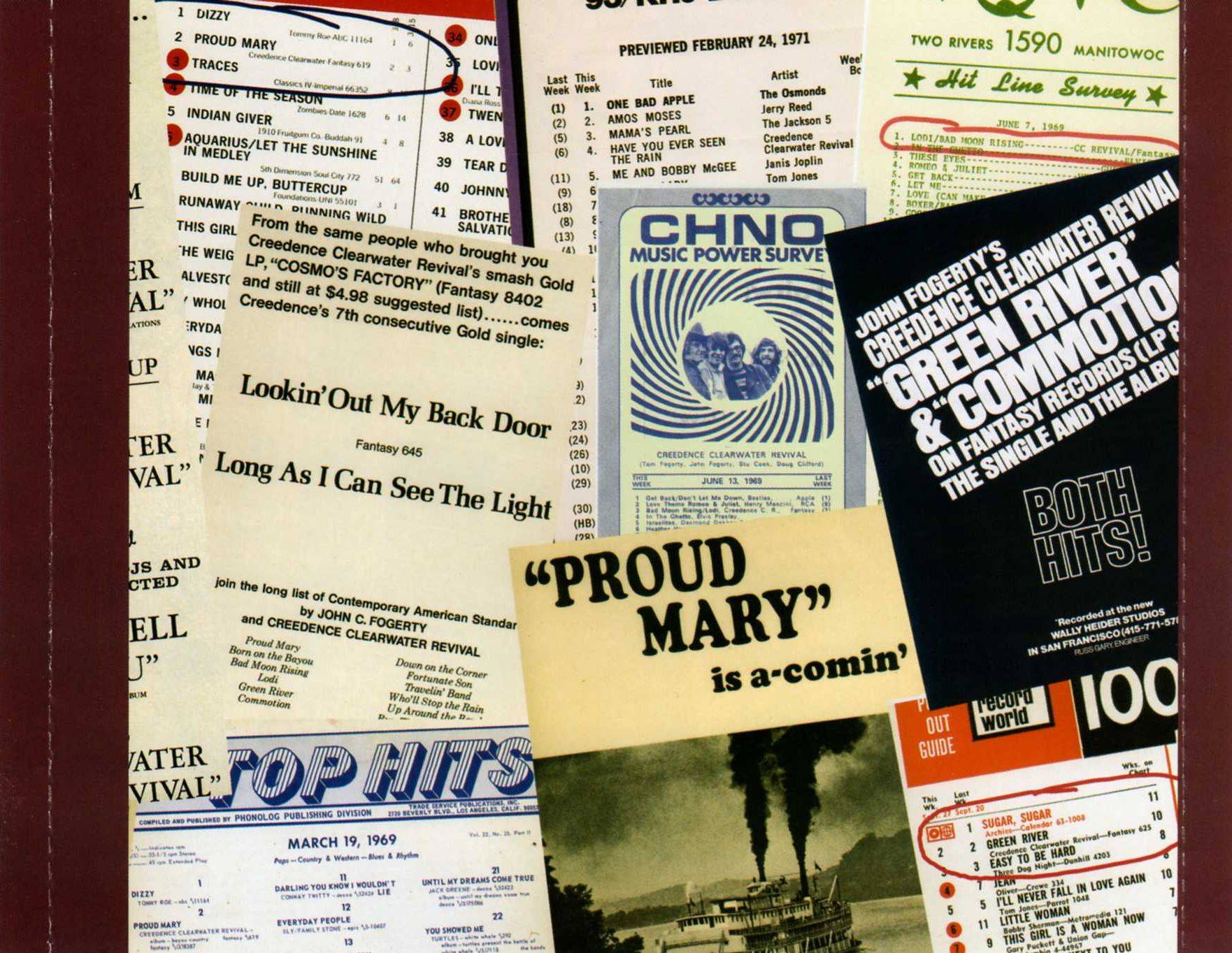 Creedence Clearwater Revival The Singles Collection : Back